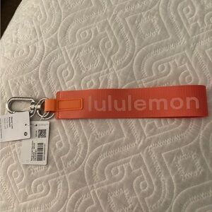 Lululemon Orange Keychain